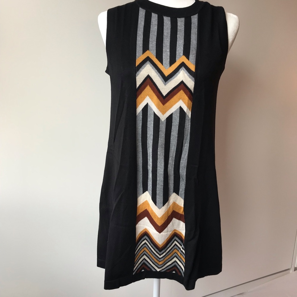 Missoni Target Zig Zag Patchwork Sweater Dress - image 4